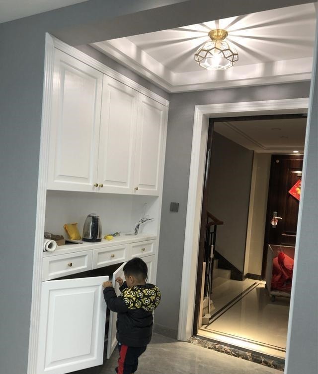 镜子|舒适的小家,历时四个月完工,全屋简单装修,带儿子参观很高兴