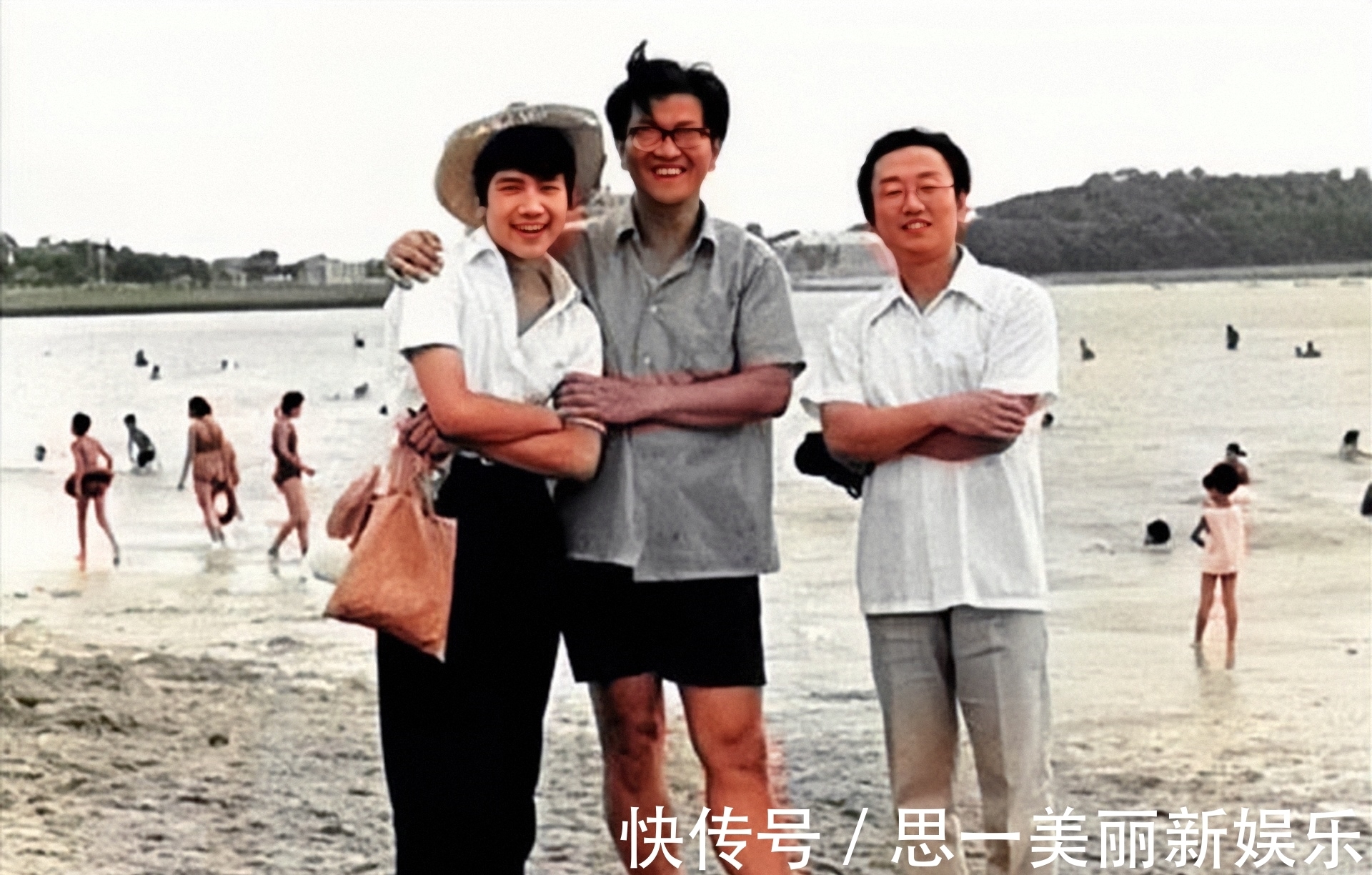 合影|罕见名人合影,图6年轻的郎平被领导接见,图3邓丽君和外籍小男友