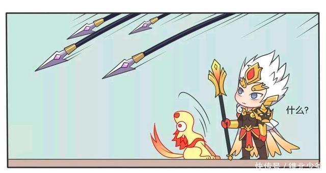 操作|王者荣耀漫画:马超对着杨戬的狗秀操作;哮天犬一脸崇拜!