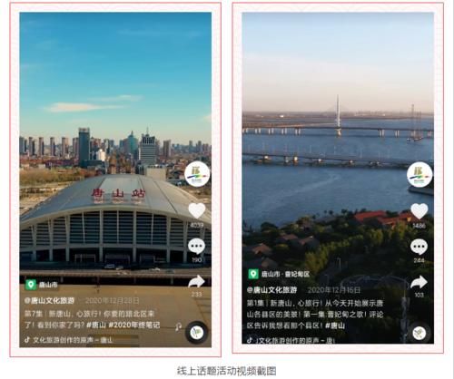 低薪|播放破亿！2020年唐山文化旅游抖音载誉而归