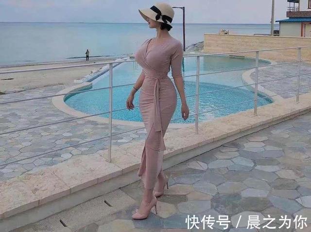 女孩子|130斤韩国姑娘曲线饱满,“胖”的恰到好处,太性感了