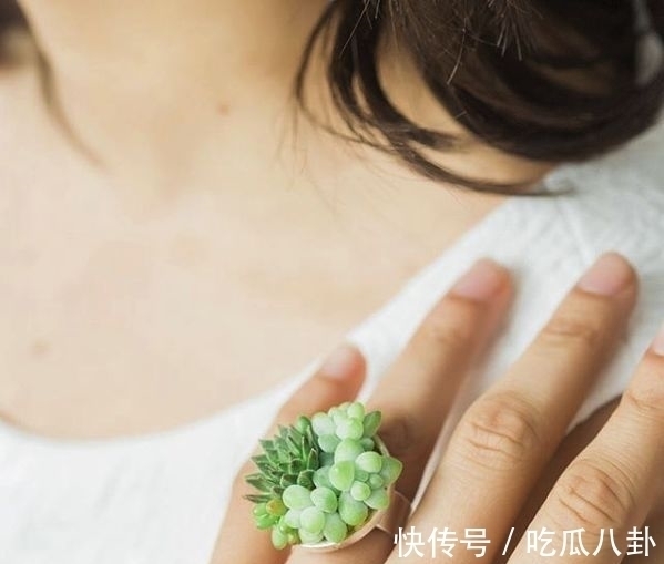 耳环#不是所有首饰都是珠宝的,多肉做成首饰,颜值完全秒杀大牌首饰!