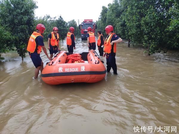 大河网讯|暴雨来袭！沁阳市消防救援大队紧急救援