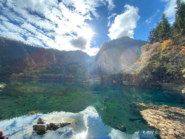 秋冬|秋冬旅游九寨沟的蓝美到不能呼吸