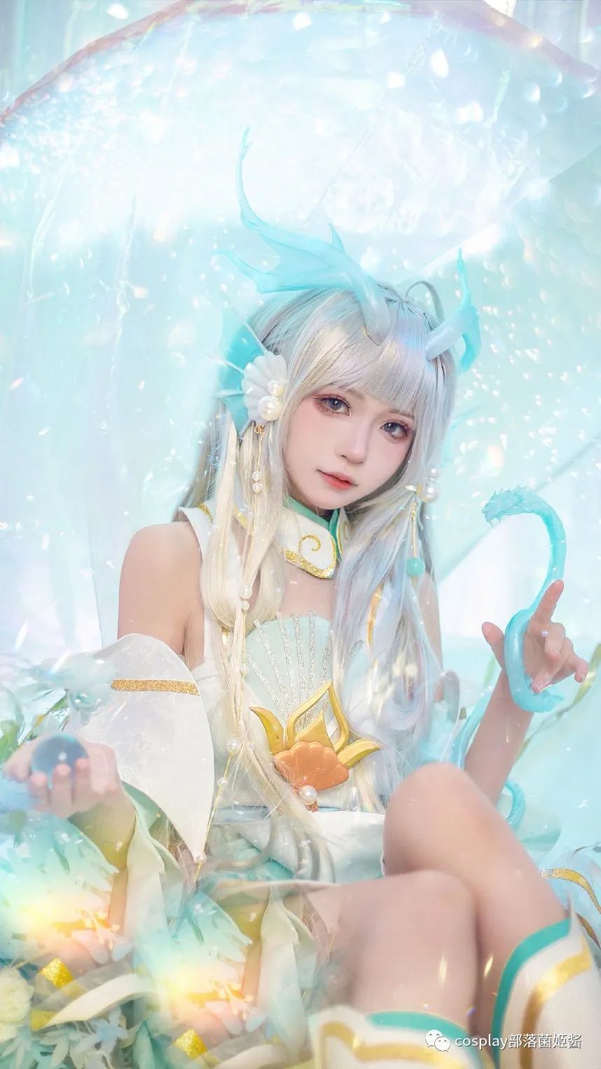 cos:王者荣耀西施游龙倩影cos正片@呆瓜闺蜜