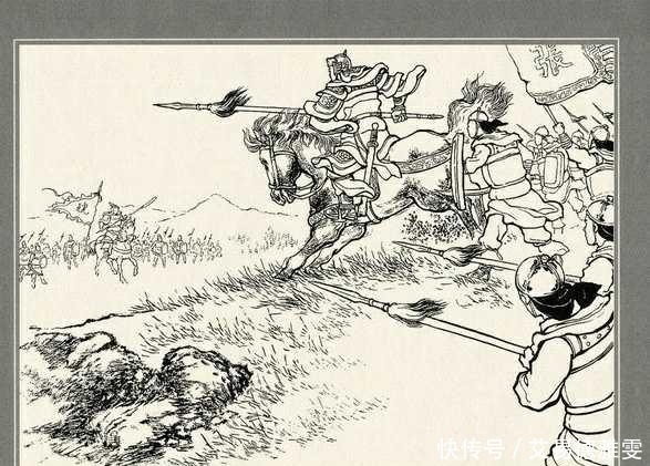 米仓山之|魏将张郃,和“五虎上将”中的“四虎”交过手,结果分别如何?