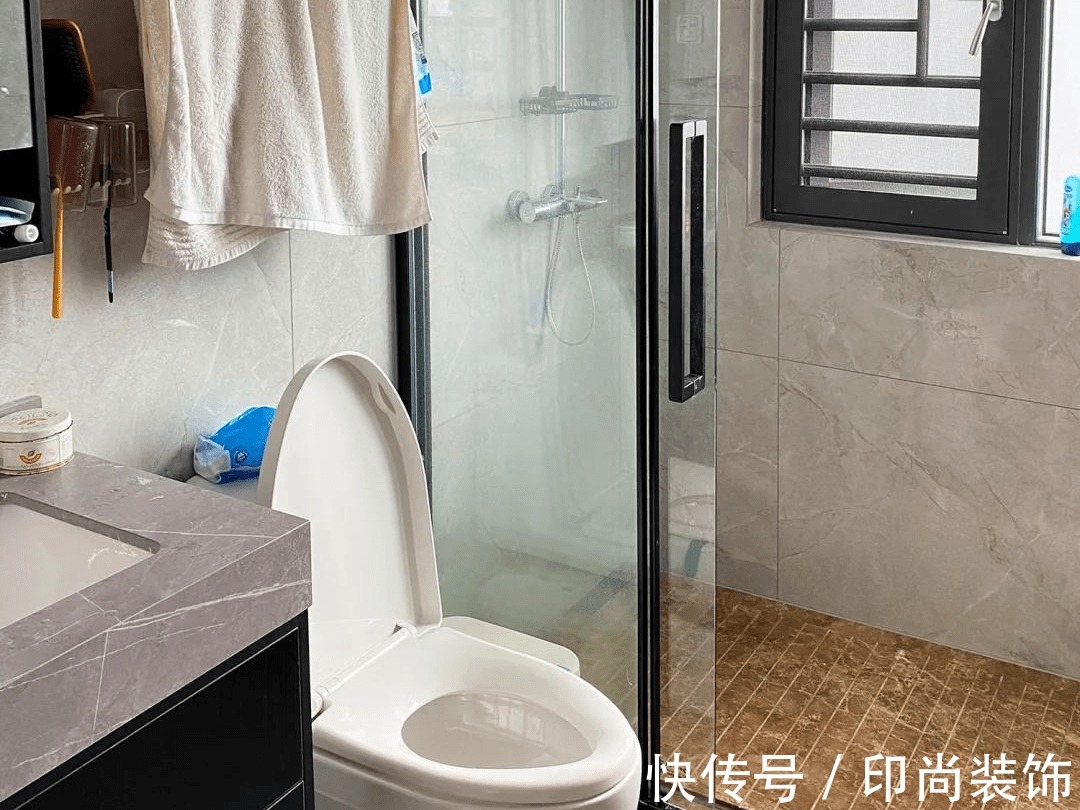 厨房|黄石印尚装饰 ▏爆改98㎡老房,厨房连推两堵墙,客厅是全小区最美的!