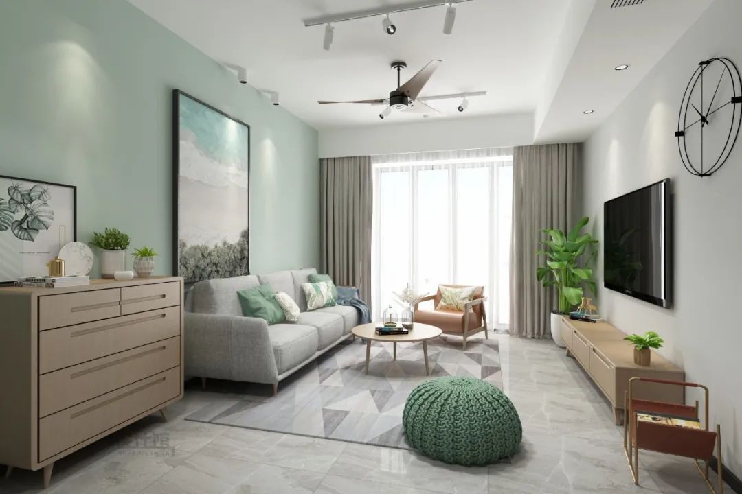 装修|电视墙设计,要不要对称处理?不对称的话,电视墙如何设计?