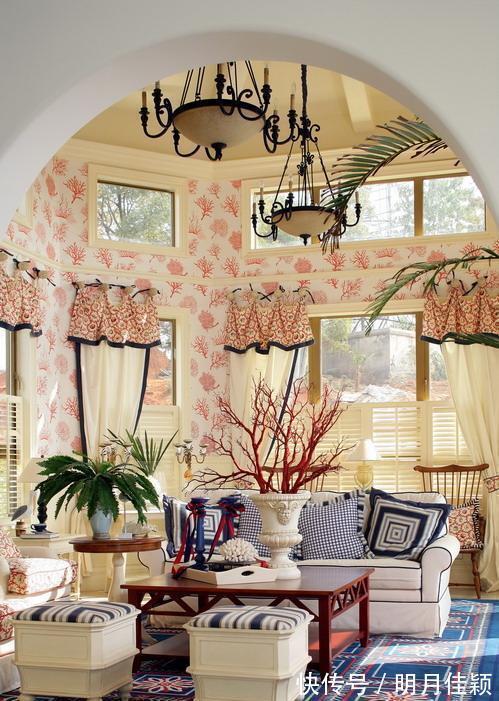 复式|这款180平的田园风，复式简直太美了，堪称田园风格典范