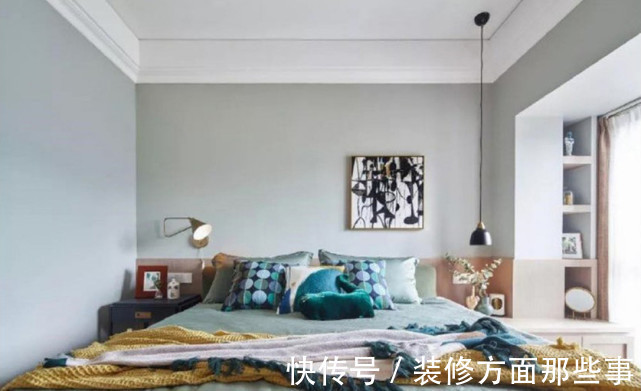 挂画|100平现代二居室简单设计,让人身心愉快