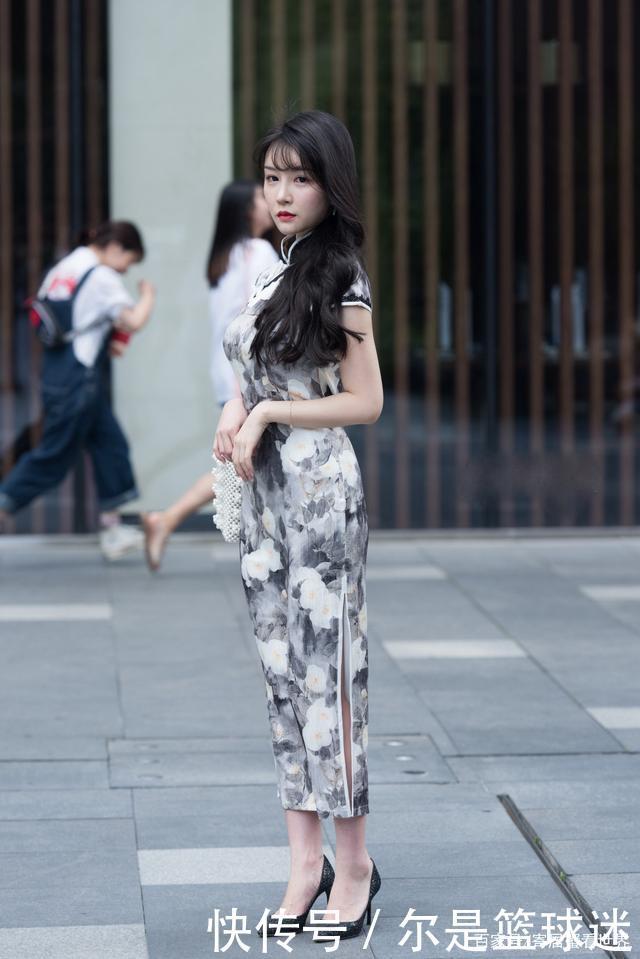 中华|穿上专属于东方女性的水墨旗袍,让世界看到中华传统美