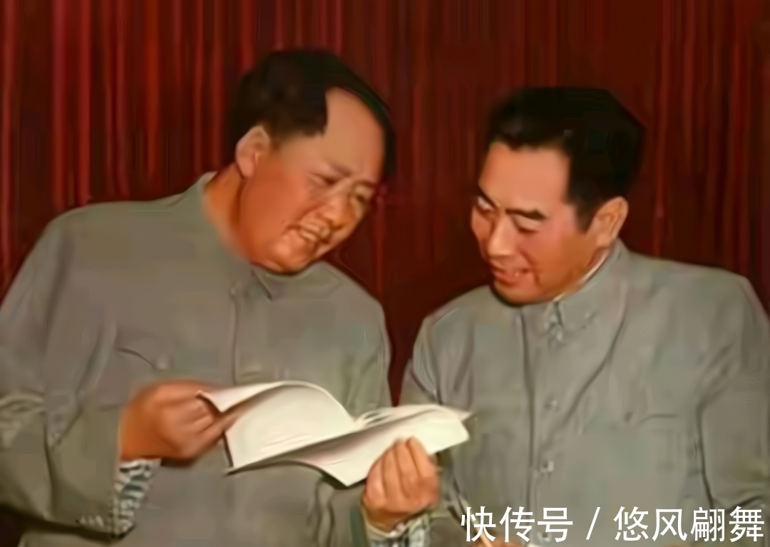 真功夫@周总理获毛主席《满江红》书法作品,如获至宝,总理至逝世未公开