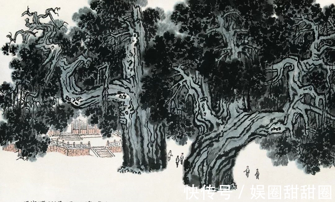 新金陵画派|「津门网」30岁就当上山水画的教授钱松喦,终成新金陵画派的大家