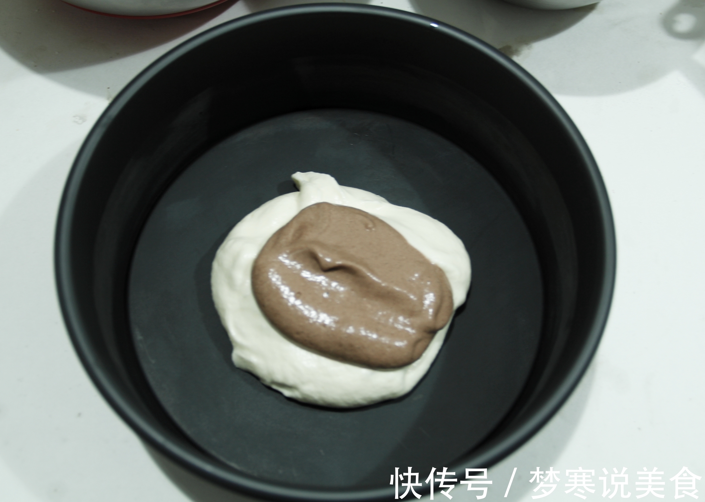 斑马纹戚风面包的制作方法,美味好吃,简单好做