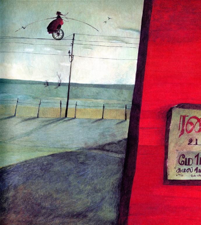 海贝卡·朵特梅-!插画师海贝卡·朵特梅-喜欢用不透明水彩作画,人物造型充满想象力并带有诡异气质