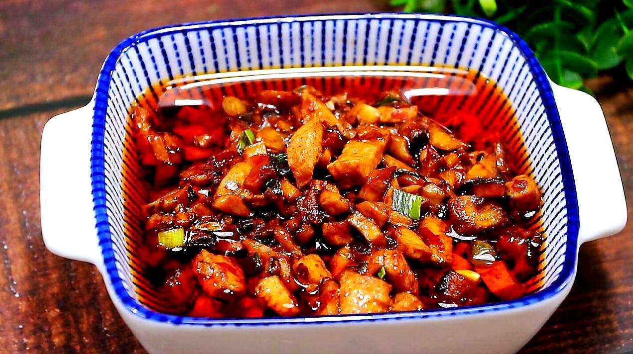 教你色味俱佳的香菇肉末酱萝卜，营养好吃又解馋下饭，家人都爱吃