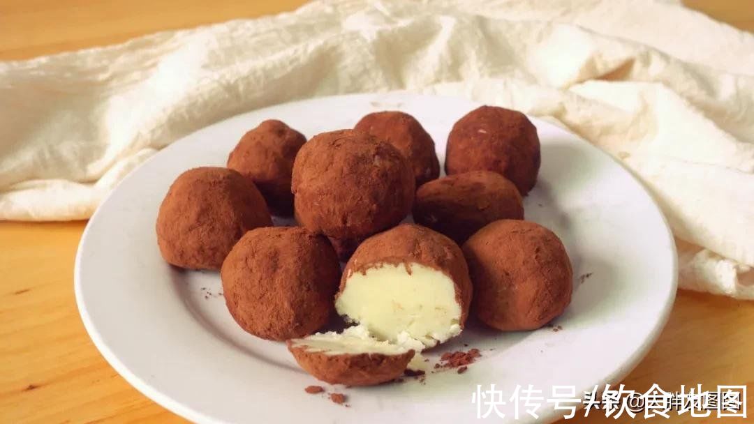 揭秘！巧克力松露的做法，再也不用买啦，空气感十足的巧克力