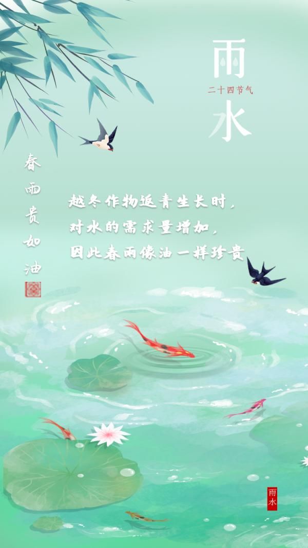 春雨为何贵如油？|节令之美·雨水| 节气