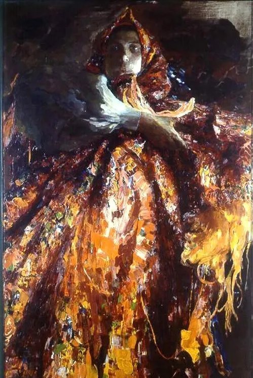 俄罗斯!色彩这么艳丽,居然是列宾工作室出来的画家