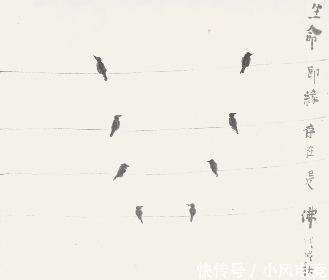 画家!从事中国画创作之人,大多是画家,而吕三,是画为他活的艺术家!