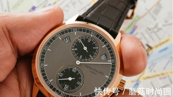 座钟 三针一线年历表的魅力,PP 百达翡丽5235/50R