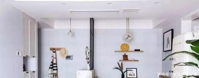 鞋柜|79平两室新房，一进门隔断太漂亮了，客厅电视墙更实用，晒晒！