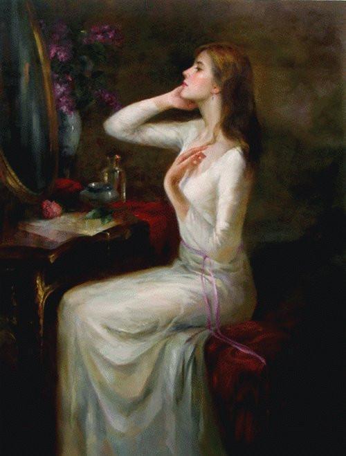 人物!美国华裔广州美术学院画家凯尔文雷人物油画