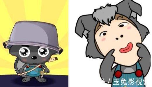 喜洋洋与灰太狼|喜羊羊与灰太狼角色拟人化后,小灰灰变的有点古怪
