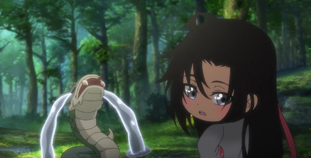 爷孙|魔道量人蛇爷孙三代欺负羡羡,输了就哭,蓝湛逃走行为让人失望