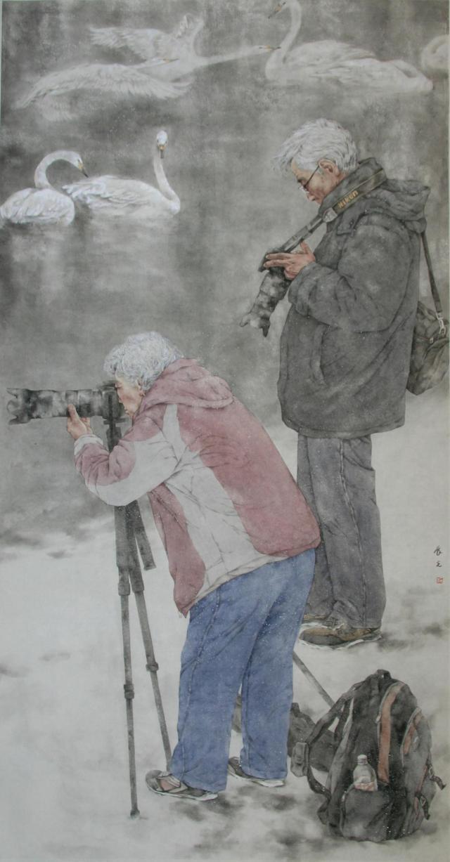 笔下|王辰光笔下的人物画作品欣赏