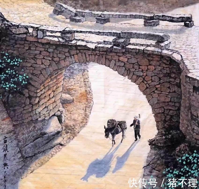 山水画&李向鸿微结构山水画 惊艳了岁月 惊艳了时光 也惊艳了世人