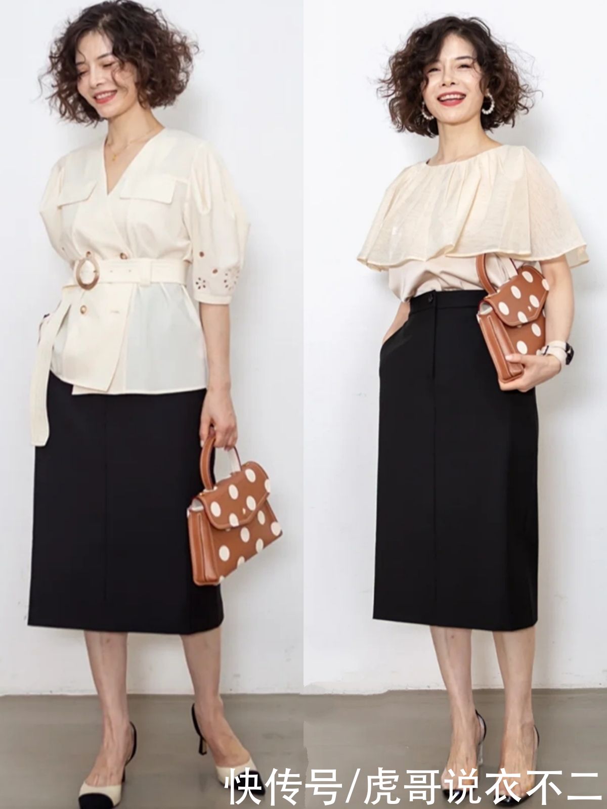 过膝裙|这才是50岁女人最好的模样，体面优雅不扮嫩，每一套都让人惊艳