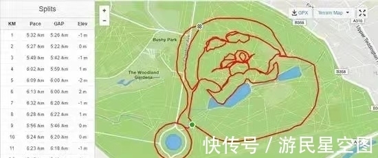 艺术家|跑者中的“艺术家”：以跑步路线作画