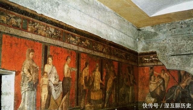 庞贝城壁画上“庞贝红”成谜,经过研究,专家破解它不变色的秘密