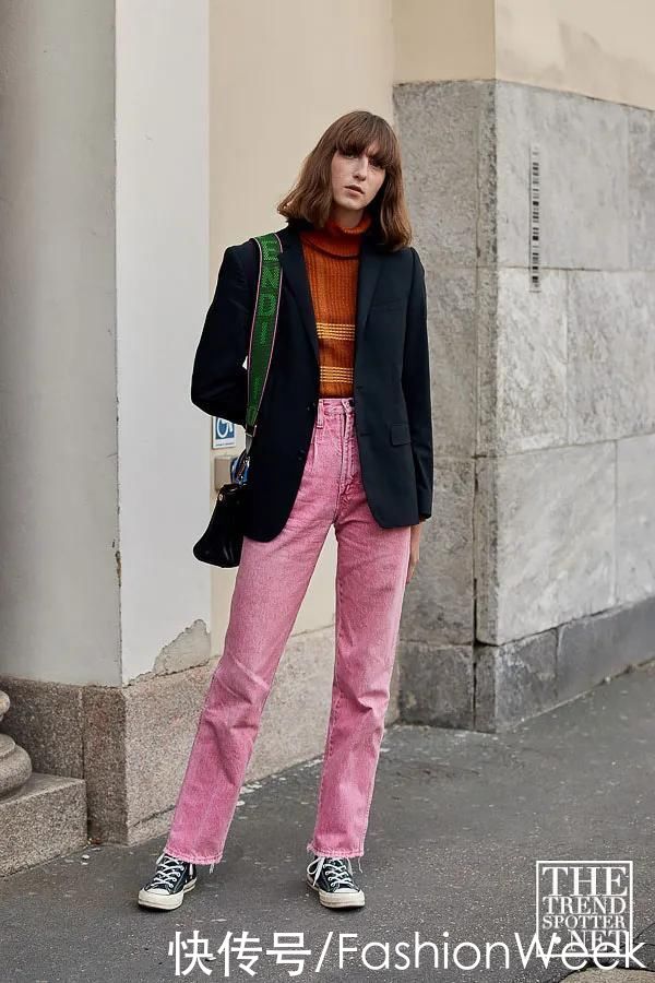 时髦人的秋冬，没点吸睛色彩怎么行