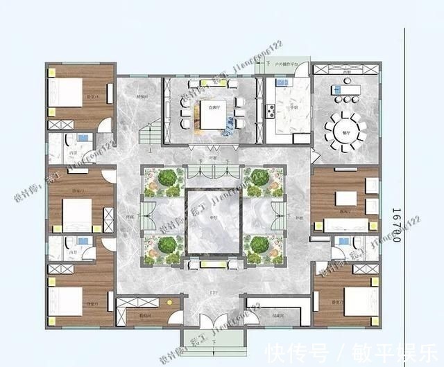 农村别墅|5款带院子的农村别墅,30年后,我想住在这样的房子里养老