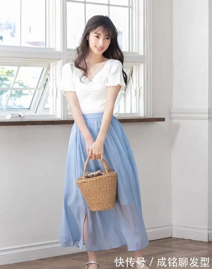 高颜值|时尚高级的夏日穿搭,看看这位高颜值模特精彩演绎,照着穿你也美