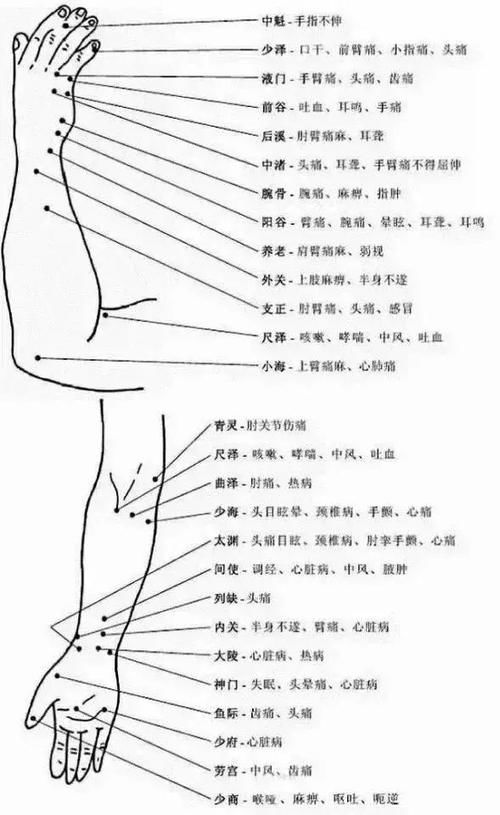 人体头部、面部、胸腹腰部、下肢、脚部常用穴位集锦大全，快收藏