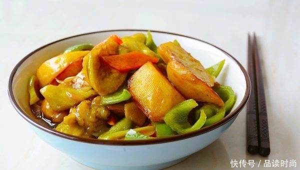 程序|土豆茄子辣椒炸着吃,手把手教你做--地三鲜!其中一道程序不可少