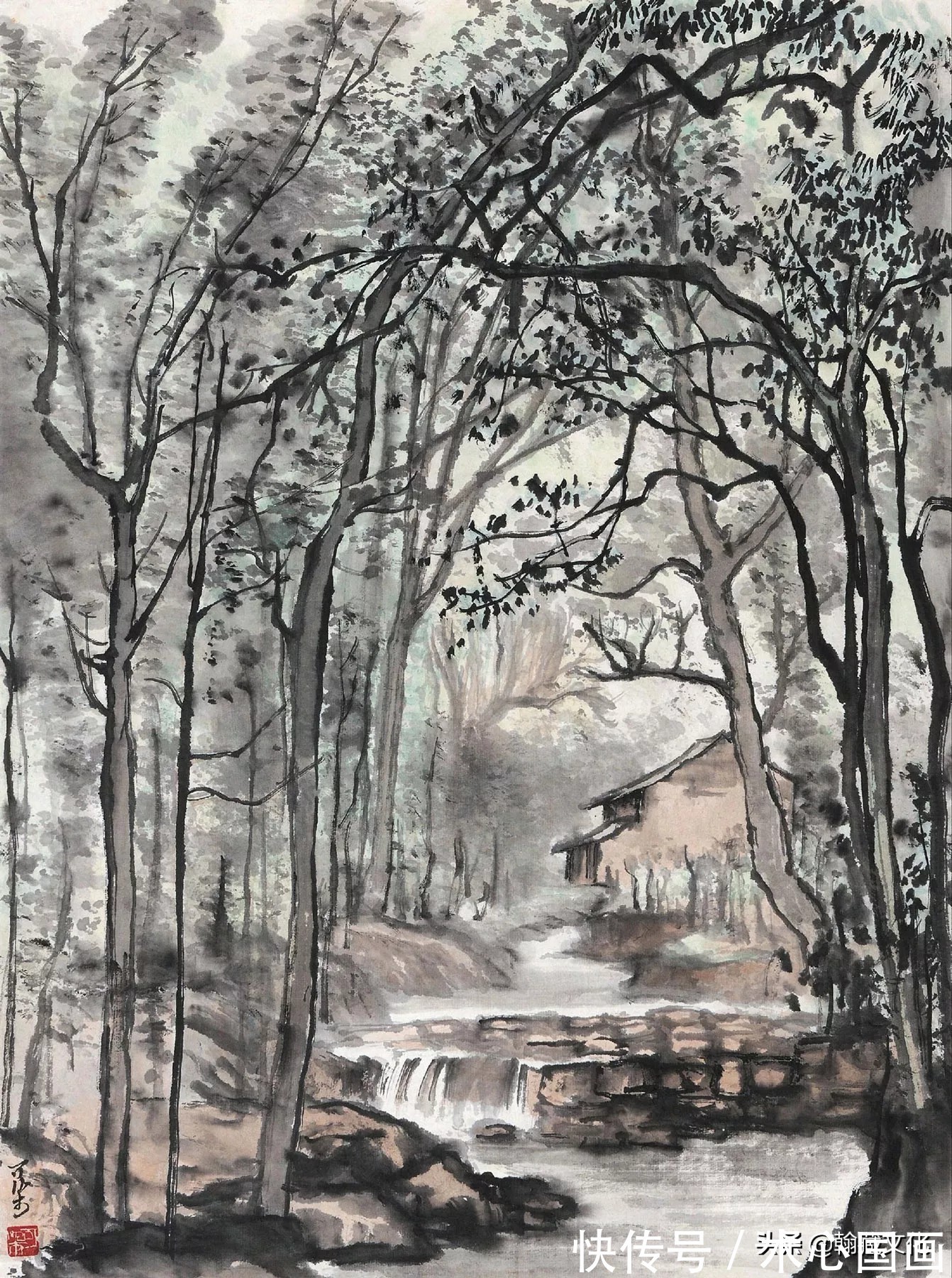 黄山@李可染谈写生:自然规律的探索