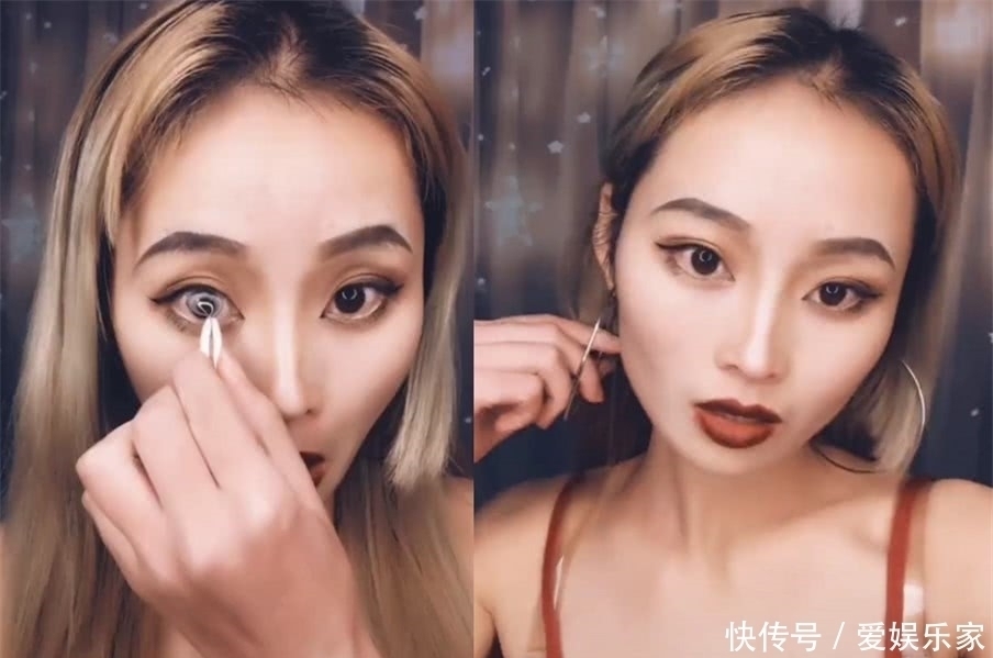 妹子|“公主切”妹子回家后卸妆,看到她的嘴巴时,网友:“腊肠”同款