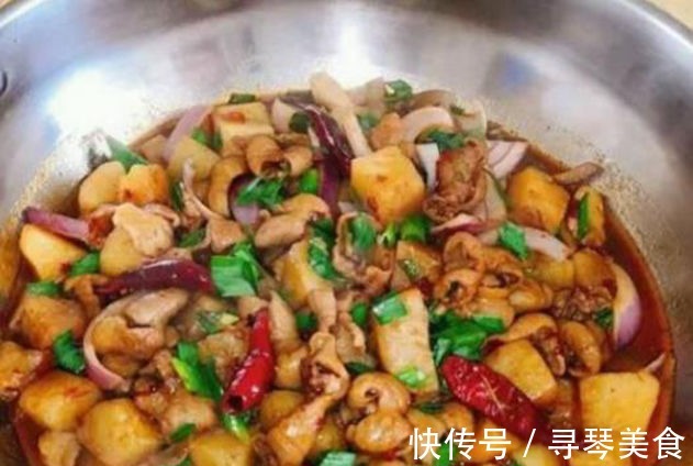 豆瓣酱|美食看看小米椒爆鸡胗,肥肠炖土豆,五花肉烧萝卜,葱爆虾仁