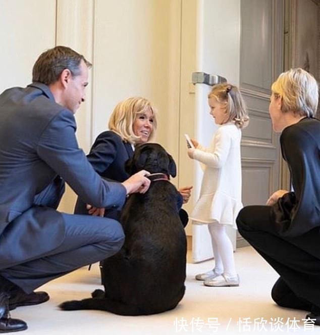 皮松 67岁布丽吉特穿高跟鞋还“亚洲蹲”?脖子皮松,脸被马克龙亲变形