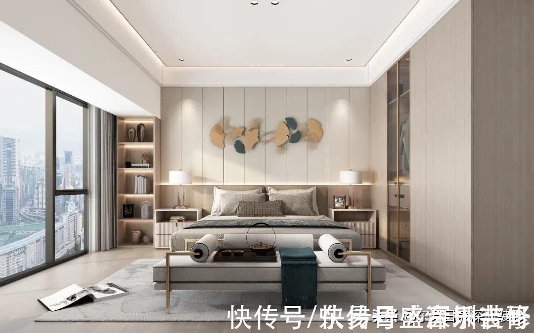 sp作品首发117㎡大族云峰现代简约,若如初见,月影花香