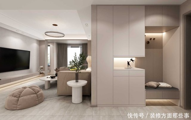鞋帽柜|125㎡现代风,用心打造生活质感!