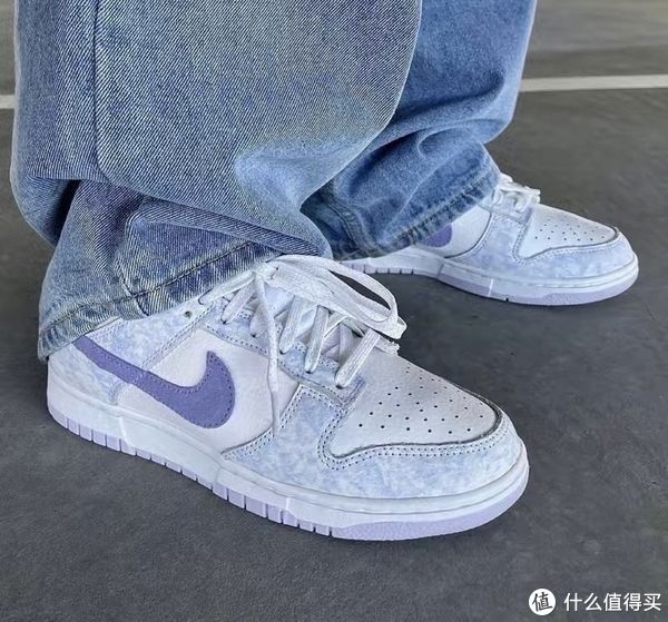 白紫 白紫配色的NIKE DUNK LOW OG