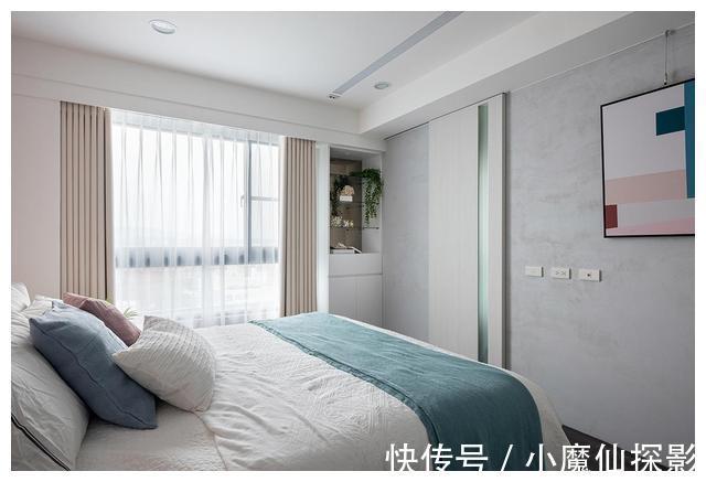 客厅|这是我见过最有温度的北欧风，110㎡，清甜简约中透露着高级感！