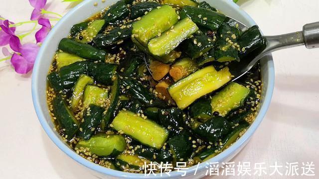 自己腌制的黄瓜总不脆制作时加1步，爽脆更入味耐存放