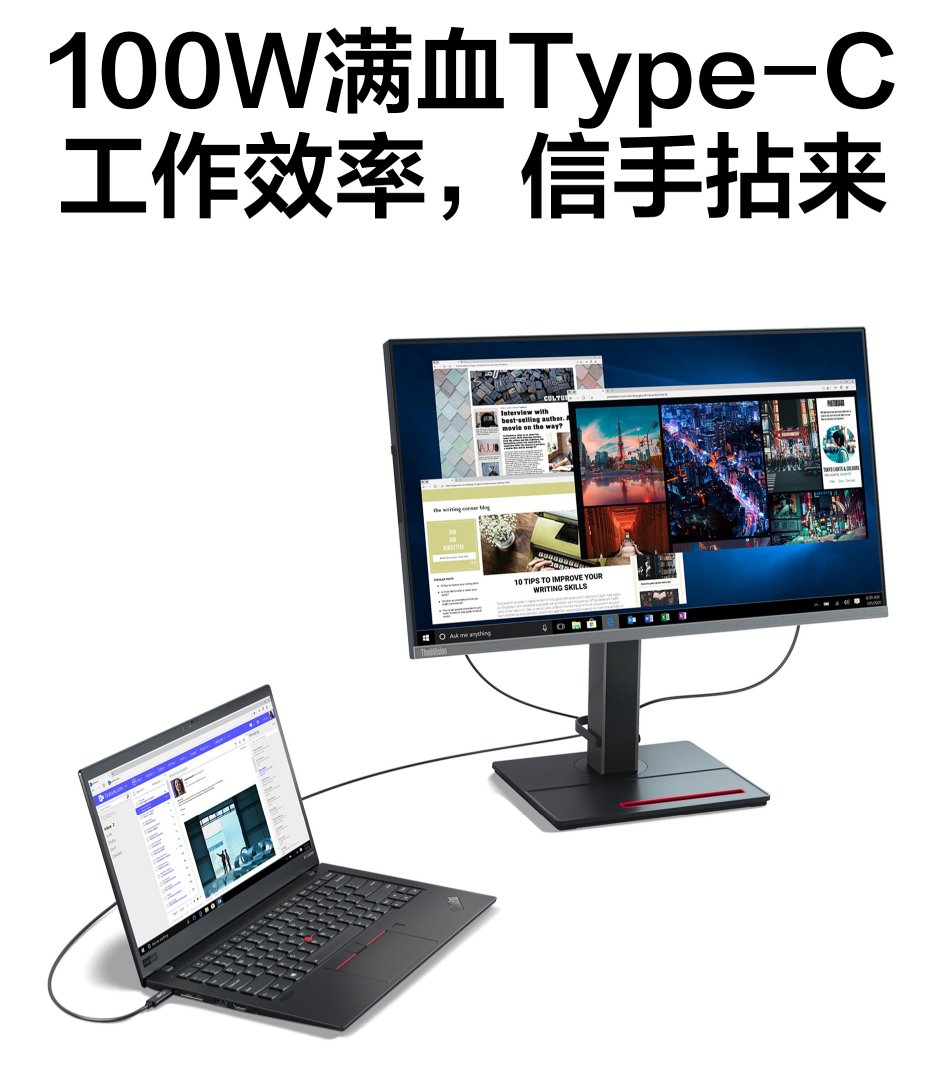 mini|ThinkVision 新款 27 寸 4K 显示器上架：Mini-LED 背光，15999元