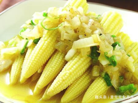 玉米笋|女性常吃此菜，大肚子渐渐平了，子宫越来越干净，皮肤细腻又光滑